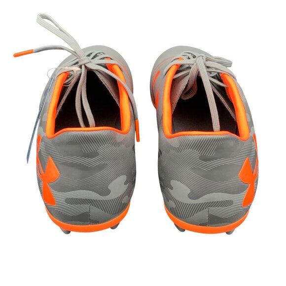 Under Armour Spotlight DL FG Soccer Cleat Shoes Mens Color Grey Orange Size 11 - Picture 5 of 14